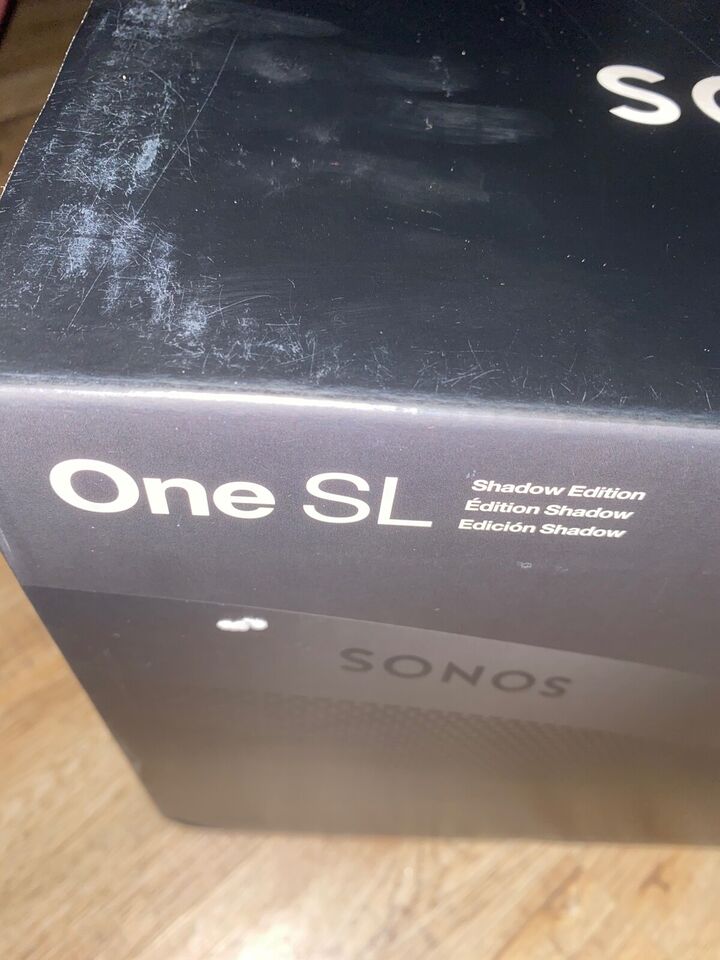 Sonos B20SLUS1SDHB One SL Set Shadow Edition Two Pack Wireless Smart Speaker
