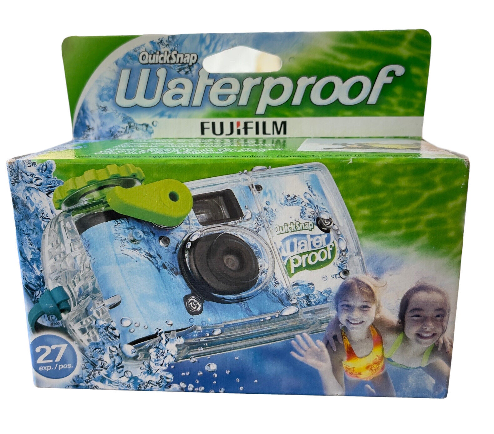 Fujifilm Quick Snap Waterproof Disposable Camera w/ 27 Exposures - Exp 11/23