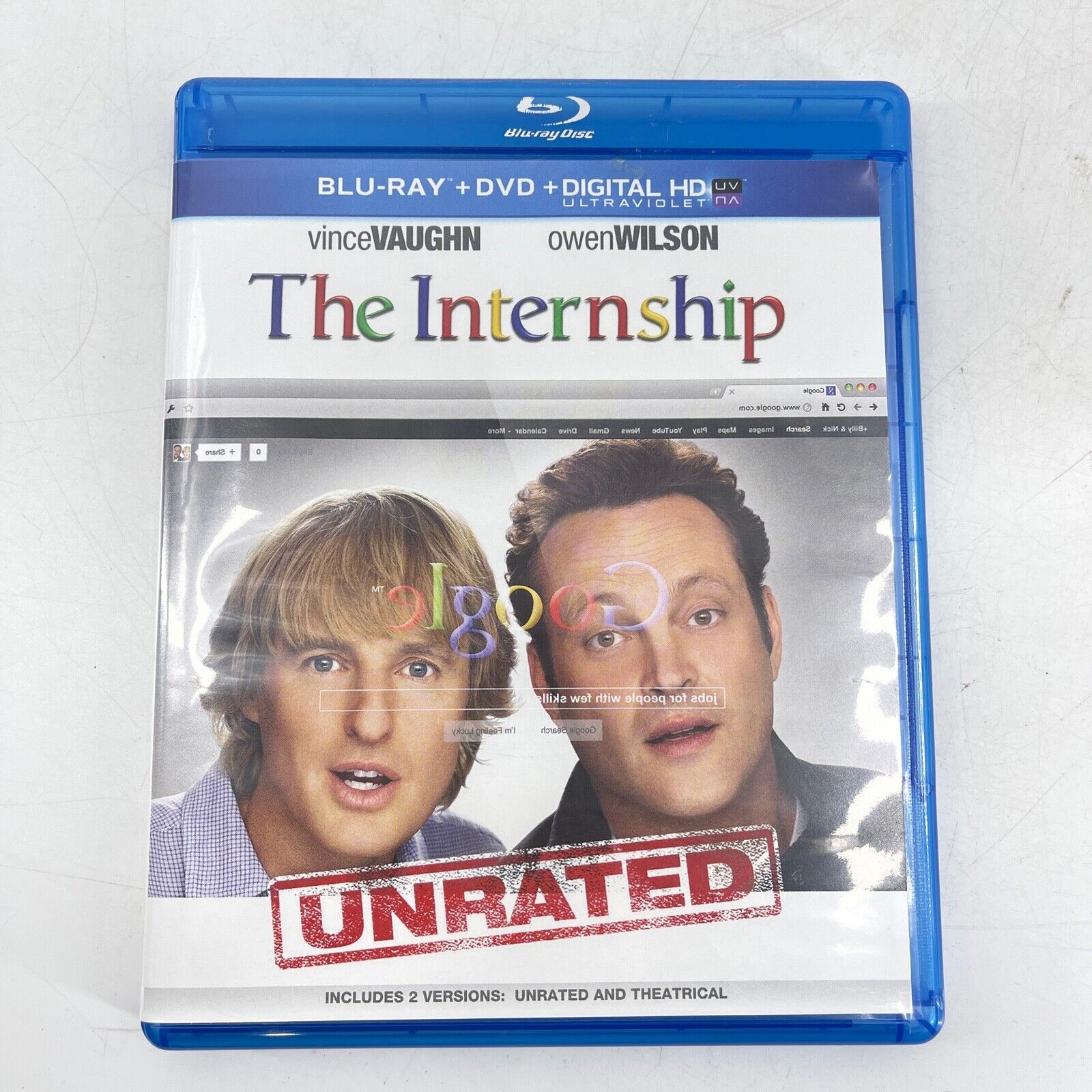 The Internship - Theatrical & Unrated Versions (Blu-Ray + DVD)