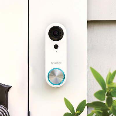 SimpliSafe SSDB3 Pro Smart Home Security Wi-Fi Video Doorbell Wired Camera