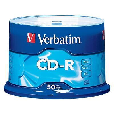 Verbatim 700MB, 52x, CD-R (50pk)