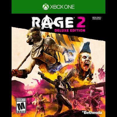 BRAND NEW SEALED! Rage 2: Deluxe Edition for Xbox One