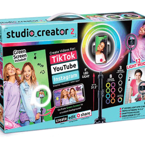 Studio Creator 2 for TikTok, YouTube & Instagram! Green Screen Included