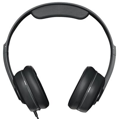 Skullcandy Cassette Junior Volume-Limited Wired Over-Eat Headphones, Black