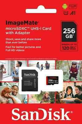 SanDisk SDSQUA4-256G-AW6KA ImageMate 256GB MicroSDXC Memory Card w/ Adapter N-GA