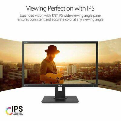 AsusPro 24" Full HD 1920x1080 IPS DP HDMI DVI VGA Ergonomic Back-lit LED Monitor