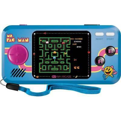 My Arcade Ms. Pac-Man Pocket Player Collectible Handheld Game Console w/ 3 Games