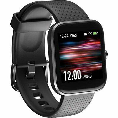 Virmee VT3 Smart Watch, Fitness Tracker & iOS Phones, Black