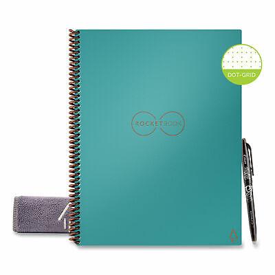 Rocketbook Smart Spiral Notebook 1 Subject No Rule Core Dot-Grid 32 Page 8.5x11