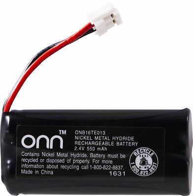 Onn Cordless Phone Battery ONB16TE013 550 mAh 2.4V NiMH