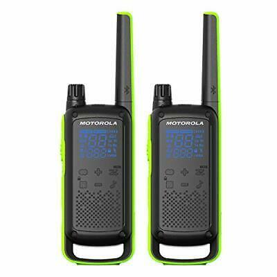 Motorola Talkabout Two-Way Radios, Black/Green 2Pack *READ*