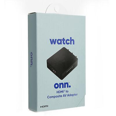 Watch Onn HDMI to Composite AV Adapter, GA