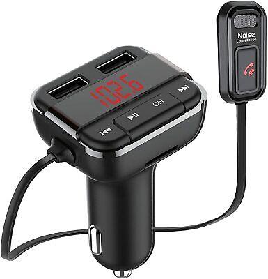 Monster Bluetooth FM Transmitter with 3.4 AMP USB Charging and External Mic