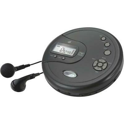 GPX PC332B Portable CD Player w/ FM Radio & 60-Second Anti Skip