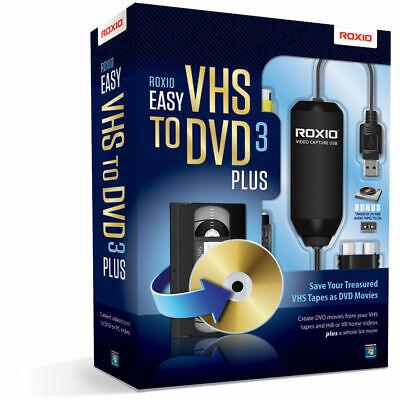 Roxio 251000 Easy VHS to DVD 3 Plus (PC) GA