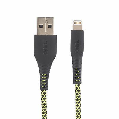 Onn 6' Braided Lightning Cable (MFI Certified) w/ Cable Management