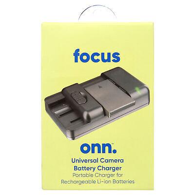 Focus Onn 100012672 Universal Camera Battery Charger - LED Charge Indicator GA