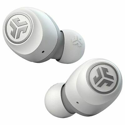 JLab Go Air True Wireless Earbuds EBGOAIRRWHTGRY82 Bluetooth (GoAir), White, GA