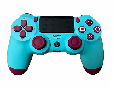 Sony 3003238 DualShock 4 Wireless Controller for PlayStation 4, Berry Blue GA