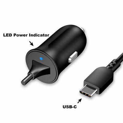 2.4A Car Charger with Built-In USB-C Cable