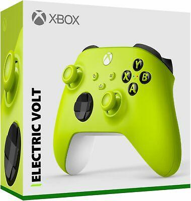 Microsoft Xbox One Controller Electric Volt QAU-00021 Wireless Controller GA