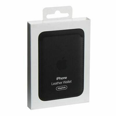 Apple iPhone Leather Wallet MagSafe Black GA