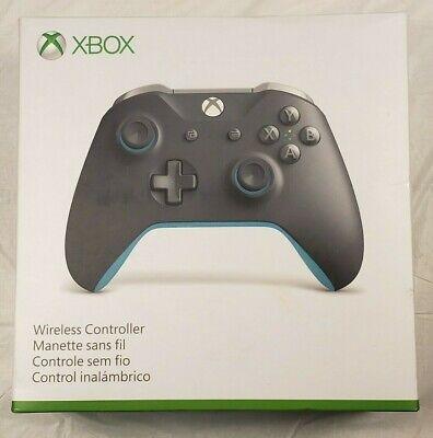 Microsoft WL3-00105 Xbox One Wireless Controller, Gray & Blue