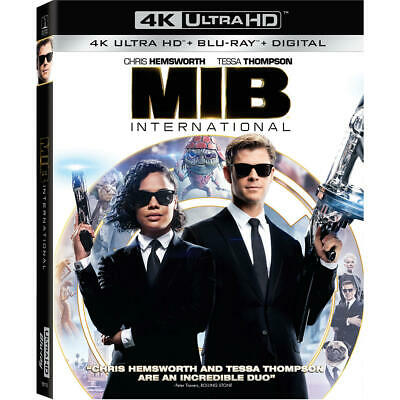 MIB International 4k Ultra HD + Blu-ray, Chris Hemsworth Tessa Thompson