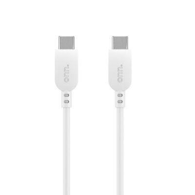 Onn 6' USB-C to USB-C Cable, White