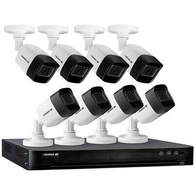 DEFENDER 2TB HD 8 Channel Ultra HD 4K 8MP Wired Security System w/ 8 NV Cameras - Raastadeals