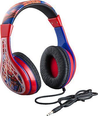 eKids Marvel Spider-Man Wired Over-the-Ear Headphones w/ Volume Control