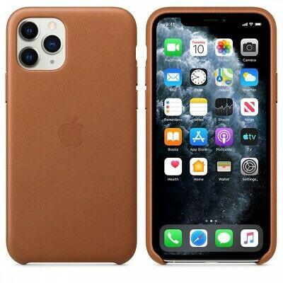 Apple MWYD2ZM/A Leather Case for iPhone 11 Pro, Saddle Brown GB - Raastadeals