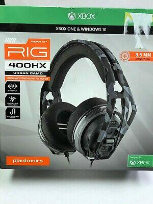 Xbox One Plantronics 214419-60 RIG 400HX Urban Camo Stereo Gaming Headset