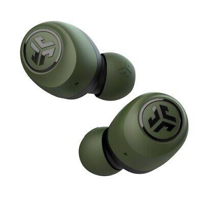 JLab Go Air True Wireless In-Ear Headphones, Green/Black