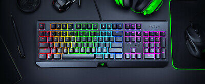 Razer RZ0302860100R3M1 BlackWidow Mechanical Gaming Keyboard, Backlit GA