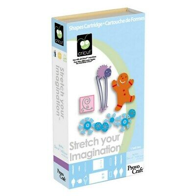 Cricut Shapes Cartridge Stretch Your Imagination by D Walker Studios Provo Craft