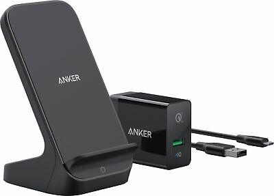 Anker B2526JF1 7.5/10W Fast Charge Wireless Charging Pad iPhone/Android Black GA