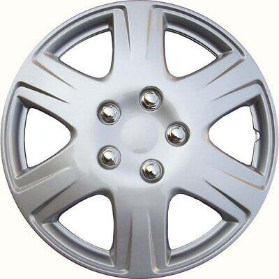 AutoSmart KT993-15S/L 15" Classic Series Alloy Wheel Covers, 6-Spoke (Set of 4)