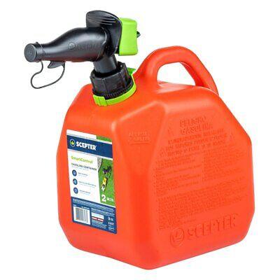 Scepter FR1G201 2 Gallon Smart Control Gas Can, Red