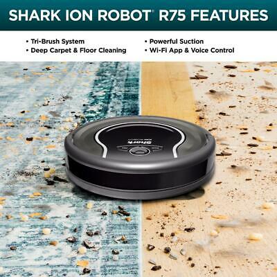 SharkNinja Ion Robot R75 Vacuum w/ Wi-Fi Connectivity - NO BOUNDRY TAPE