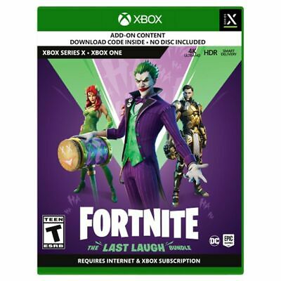 Warner Bros. Fortnite: The Last Laugh Bundle Add-On Content Code, Xbox