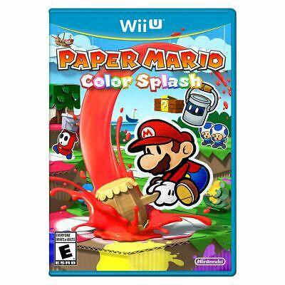 Nintendo Paper Mario Color Splash - Wii U