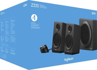 Logitech 980-001203 Z333 Bold Sound Multimedia Speakers 80W