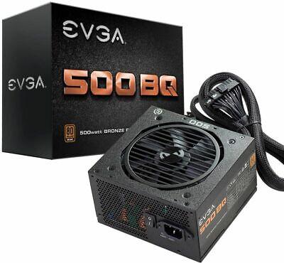 EVGA 110-BQ-0500-K1 BQ 80+ Bronze Power Supply 500W GA