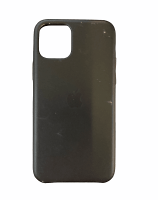 Apple iPhone 11 Pro Leather Case, Black - MWYE2ZM/A - GC