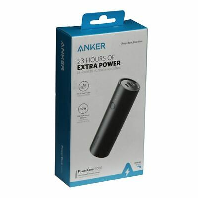 Anker PowerCore 5000 mAh Ultra-Compact Portable Charger Power Bank,  A1109H1-1