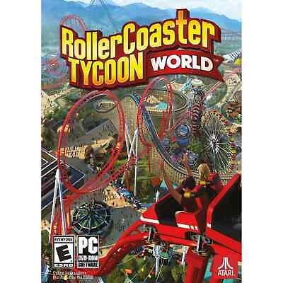 RollerCoaster Tycoon World PC DVD-ROM Software