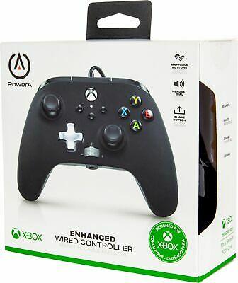 PowerA Xbox Enhanced Wired Controller 1516953-01 Black