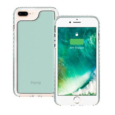 iHome Velo Silicone Impact Case for iPhone 6/7/8 Plus, Mint