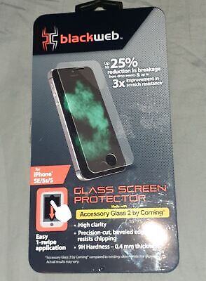Blackweb iPhone SE/5s/5 Glass Screen Protector
